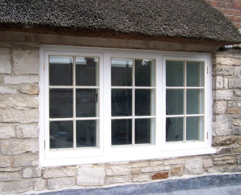 A casement window (or casement) is a window that is attached to its frame by one or more hinges.